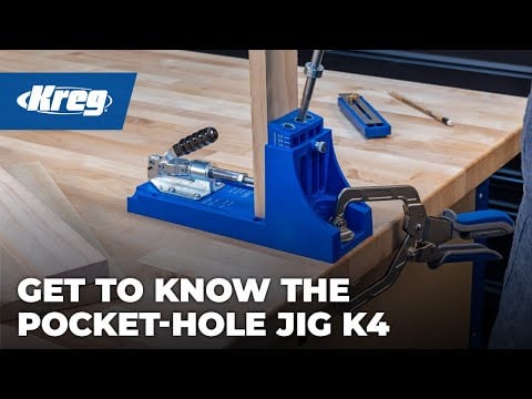 Kreg 20V Ionic Drive 1/2" Compact Drill w/ Pocket-Hole Jig K4 KPTDRK4B