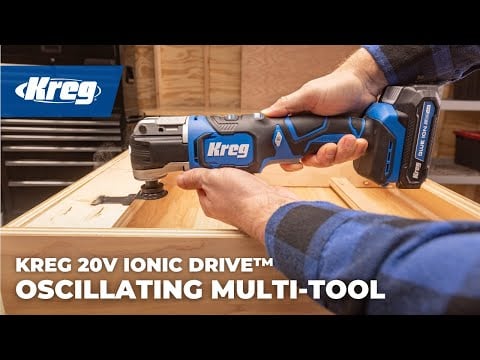 Kreg 20V Ionic Drive Oscillating Multi-Tool Kit KPTBMT100A