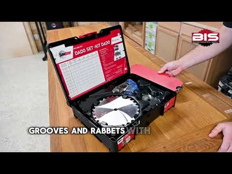 SawStop 8" Premium Dado Set with Systainer BTS-DS8-SYS