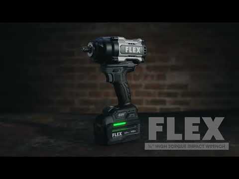 Flex Tools 1/2" High Torque Impact Wrench Stacked-Lithium Kit FX1472-1H