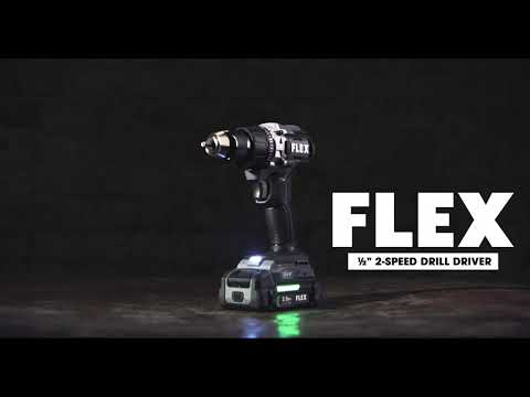 Flex Tools 1/2" 2-Speed Drill Driver Kit FX1151-2A