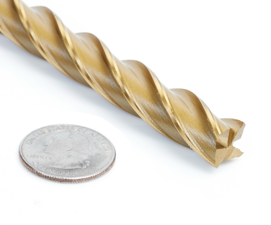 Amana Tool HSS End Mill 1/2 in x 1/2 in x 10 in OL HSS1215
