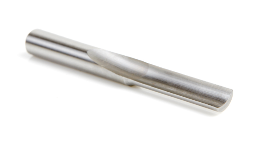 Amana Tool HSS Plastic 1FL 'O' 1/4 in x 1/4 in HSS1506