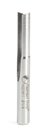 Amana Tool HSS Plastic 2FL 'O' 1/4 in x 1/4 in HSS1601