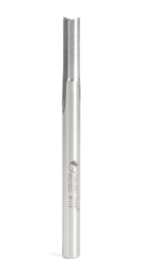 Amana Tool HSS Plastic 2FL 'O' 1/4 in x 1/4 in HSS1602