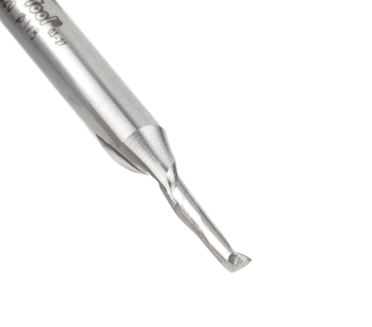Amana Tool HSS 1FL 1/8 in x 1/4 in x 2-5/8 in Up-Cut HSS1620