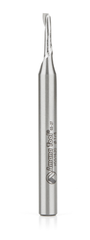 Amana Tool HSS 1FL 1/8 in x 1/4 in x 2-5/8 in Up-Cut HSS1620
