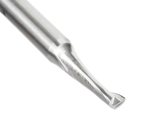 Amana Tool HSS 1FL 3/16 in x 1/4 in x 2-7/8 in Up-Cut HSS1621