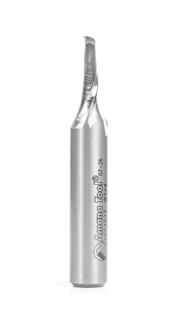 Amana Tool HSS Aluminum 1FL 1/4 in x 1/2 in Up-Cut HSS1623