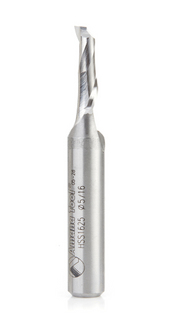 Amana Tool HSS 1FL 5/16 in x 1/2 in x 3-1/2 in Up-Cut HSS1625
