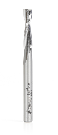 Amana Tool HSS Aluminum 2FL 1/4 in x 1/4 in Up-Cut HSS1636