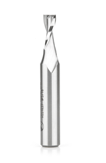 Amana Tool HSS 2FL 5/16 in x 1/2 in x 3-1/4 in Up-Cut HSS1637
