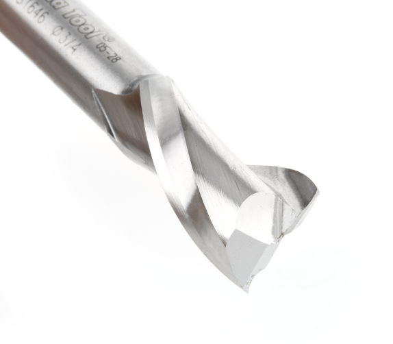 Amana Tool HSS 2FL 3/4 in x 1/2 in x 3-1/4 in Up-Cut HSS1646