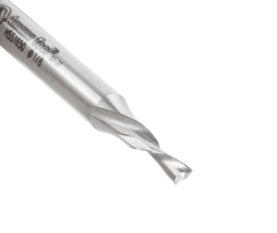 Amana Tool HSS 2F 1/8 in x 1/4 in x 2-5/8 in Down Cut HSS1650