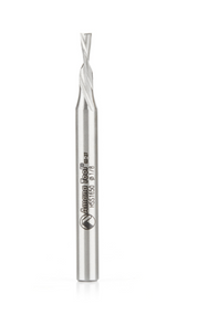 Amana Tool HSS 2F 1/8 in x 1/4 in x 2-5/8 in Down Cut HSS1650