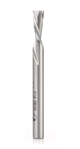 Amana Tool HSS 2F 1/4 in x 1/4 in x 2-3/4 in Down Cut HSS1652