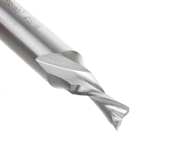Amana Tool HSS 2F 5/16 in x 1/2 inx3-1/4 in Down Cut HSS1657