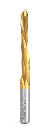 Amana Tool HSS TIN Door Bit 1/2 inx2-1/2 in HSS1702TIN