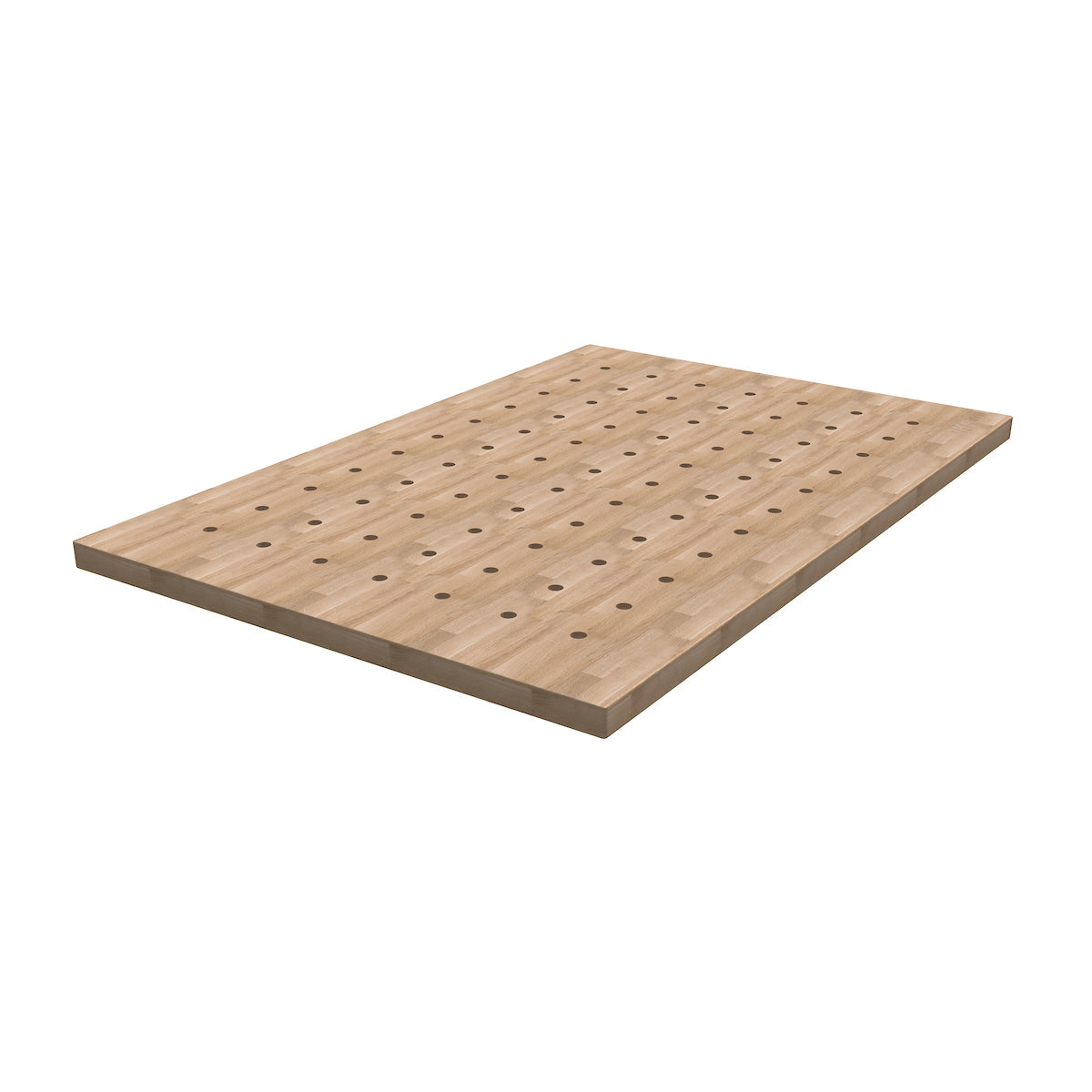 Kreg 32 x 48 in. Hardwood Bench Top with Dog Holes HWBT-4832-DH