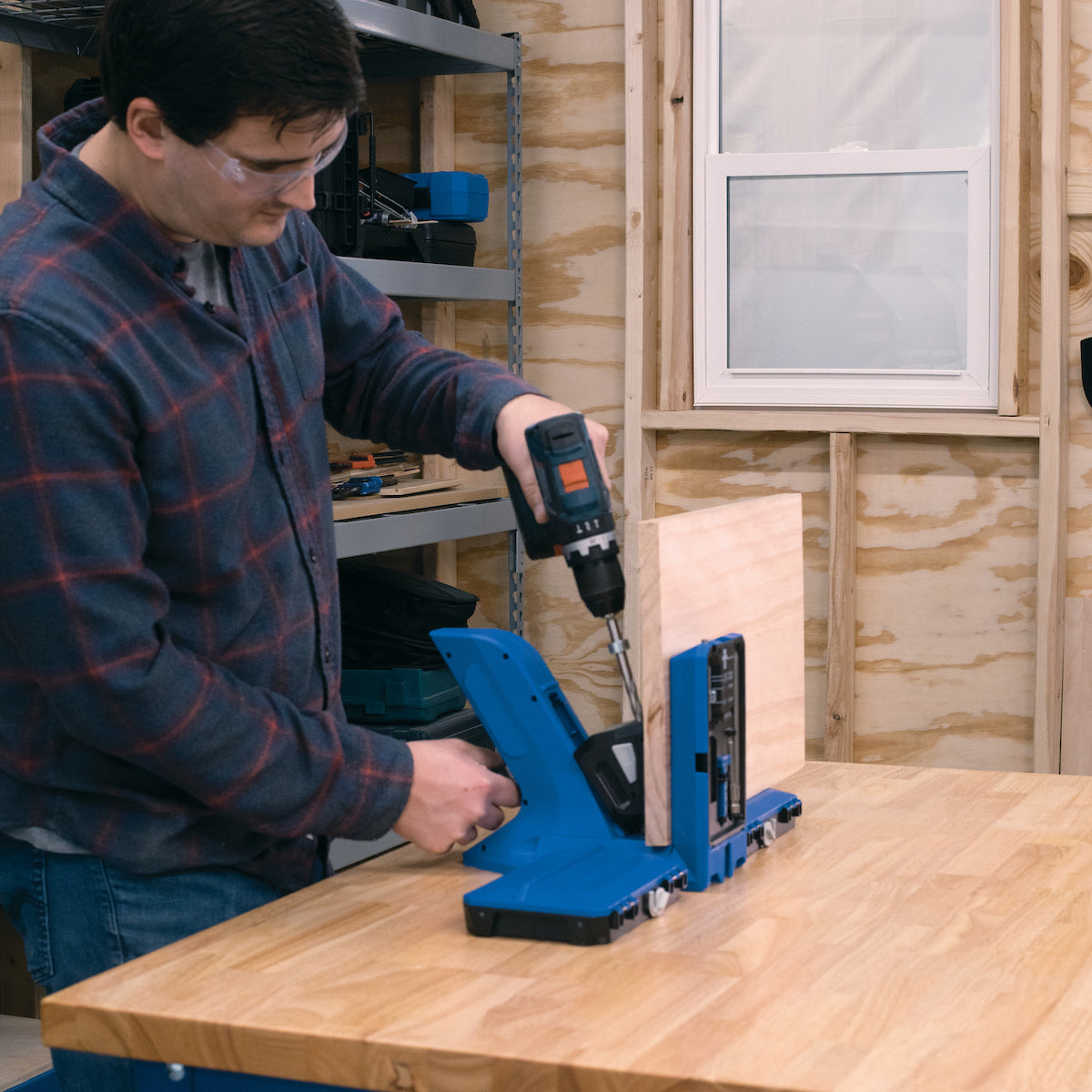 Kreg 24 x 68 in. Hardwood Bench Top HWBT-6824