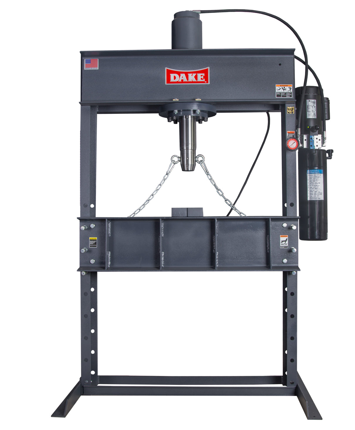 50-Ton Double-Acting Electric Hydraulic Press 110V/220V 1Ph