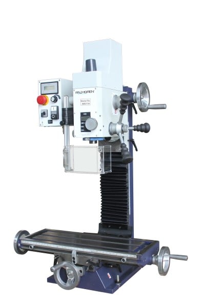 Palmgren 14 in. Gear Head Milling Machine, Variable Speed, 1.25HP, 120V, 1Ph 9680164