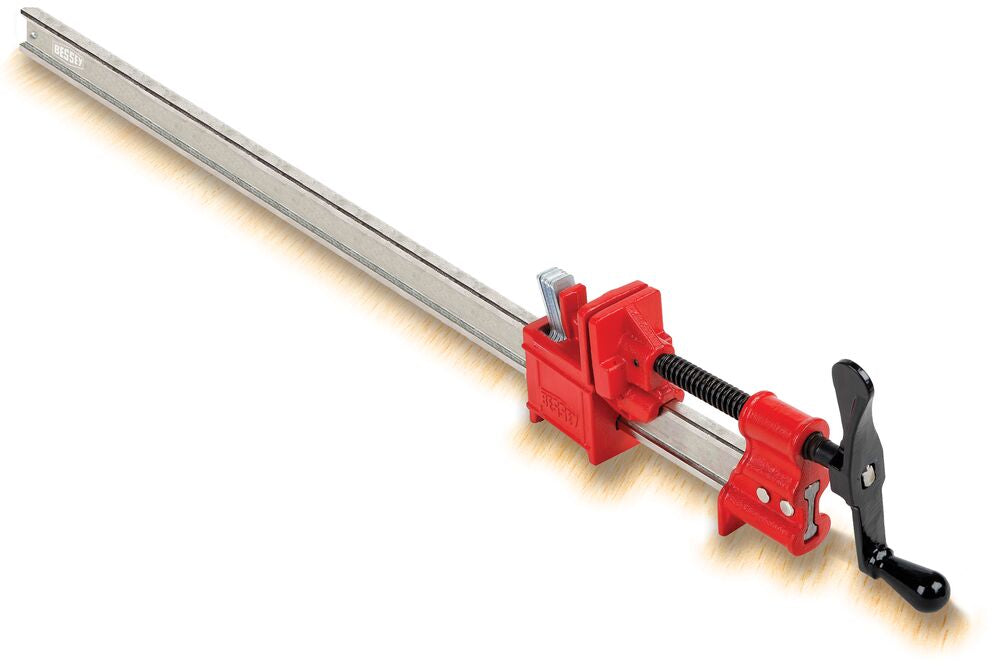 Bessey Tools 48 in. Industrial I-Beam Bar Clamp, 7,000 lbs. Load Capacity IBEAM48