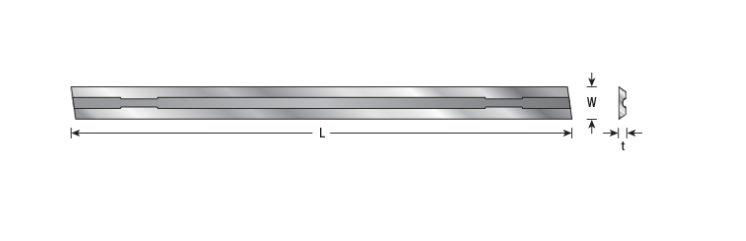 Amana Tool Pair Solid Carbide 82.7mm Long ICK-200