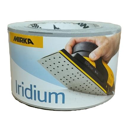Mirka Iridium 2-3/4 in. x 33-1/2 ft. 80G 20 Hole Perforated Grip Roll 24-570-080