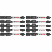Bosch 10-Piece Impact Tough 2 in Phillips 2 Power Bits Bulk Pack ITPH22B