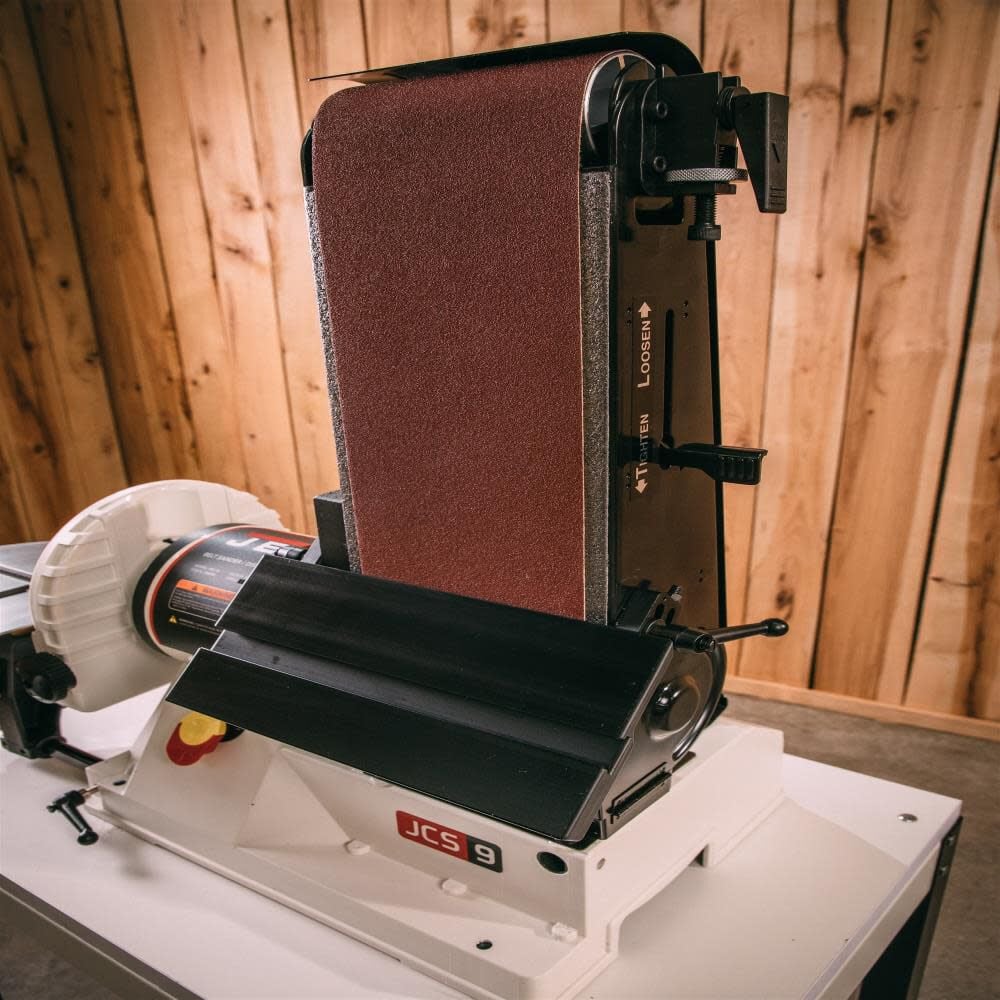 Jet JSG-96CS, 6 in. x 48 in. Belt/9 in. Disc Sander with Closed Stand, 3/4HP 1Ph, 115V 708597K