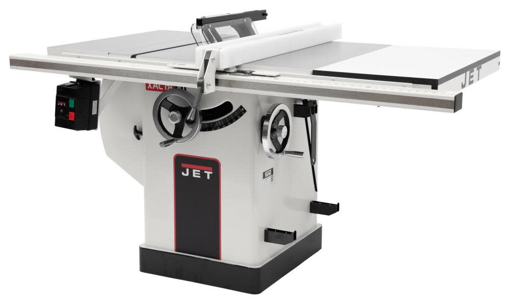 Jet XACTA Saw Deluxe 3HP 1Ph 230V, 30 in. Fence System 708674PK