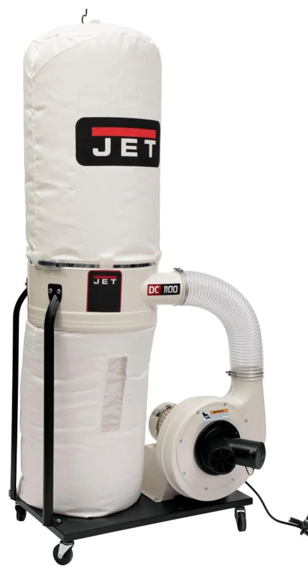 Jet DC-1100VX-BK Dust Collector, 1.5HP 1PH 115/230V, 30-Micron Bag Filter Kit 708657K