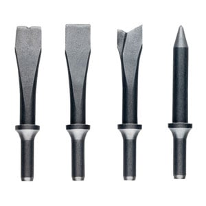 Jet JSG-1304, 4-Piece Chisel Set for Riveting Hammers JSG-1304