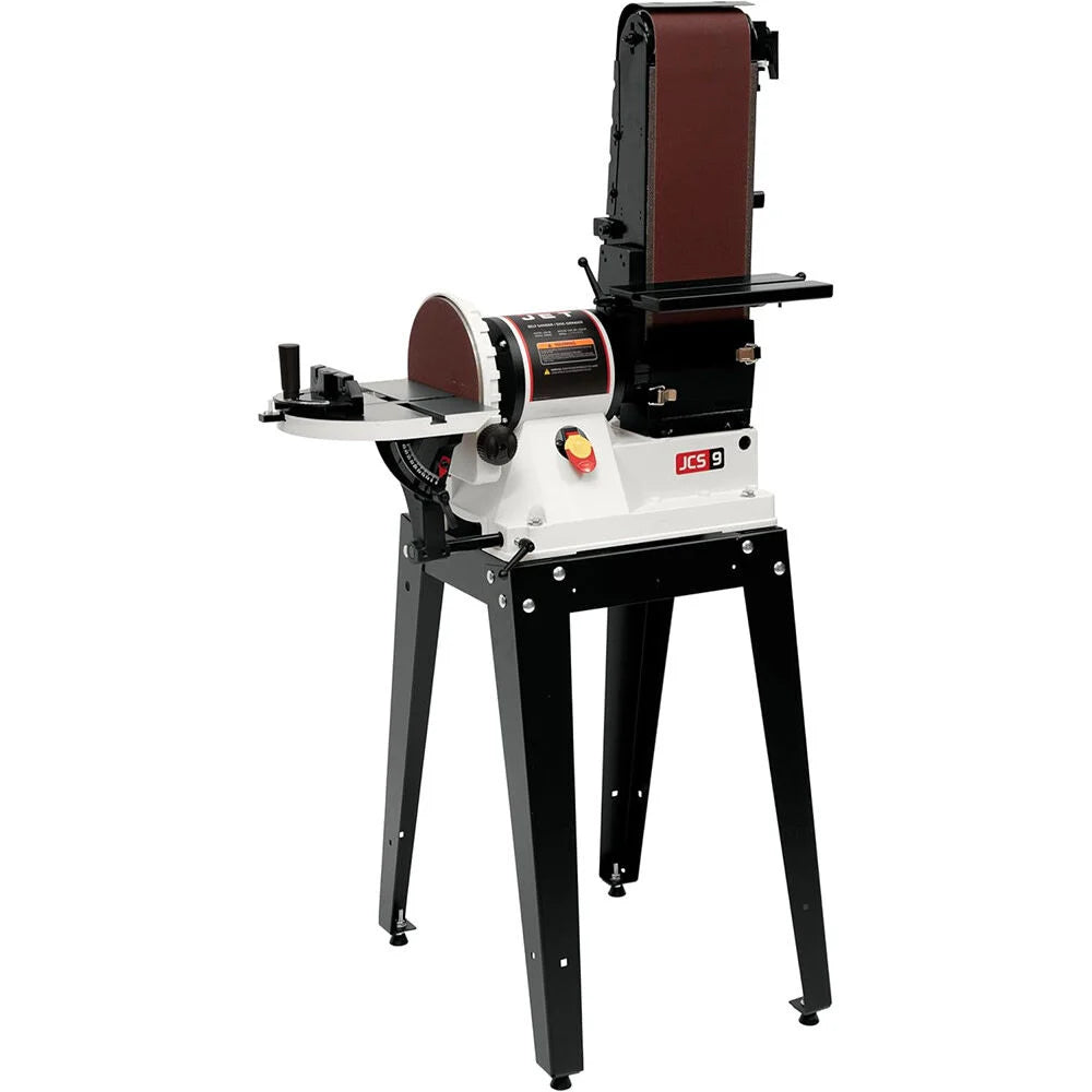 Jet JSG-96OS, 6 in. x 48 in. Belt/9 in. Disc Sander with Open Stand, 3/4HP 1Ph, 115V 708596K