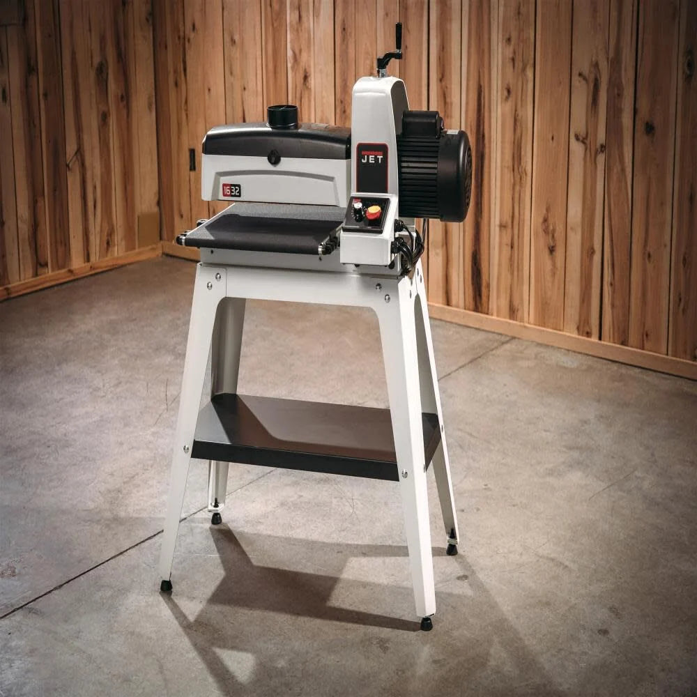 Jet JWDS-1632 Drum Sander, 1.5HP 1PH 115V, Open Stand 723520K