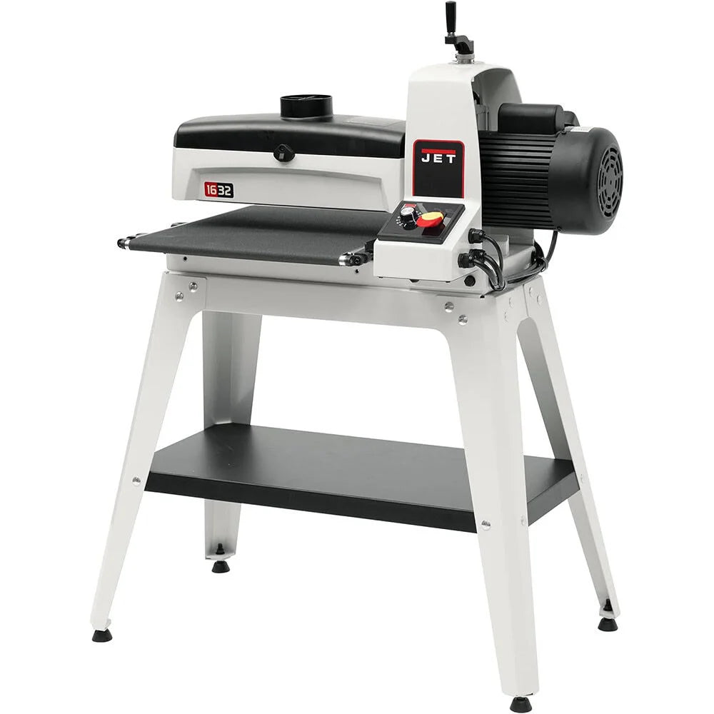 Jet JWDS-1632 Drum Sander, 1.5HP 1PH 115V, Open Stand 723520K