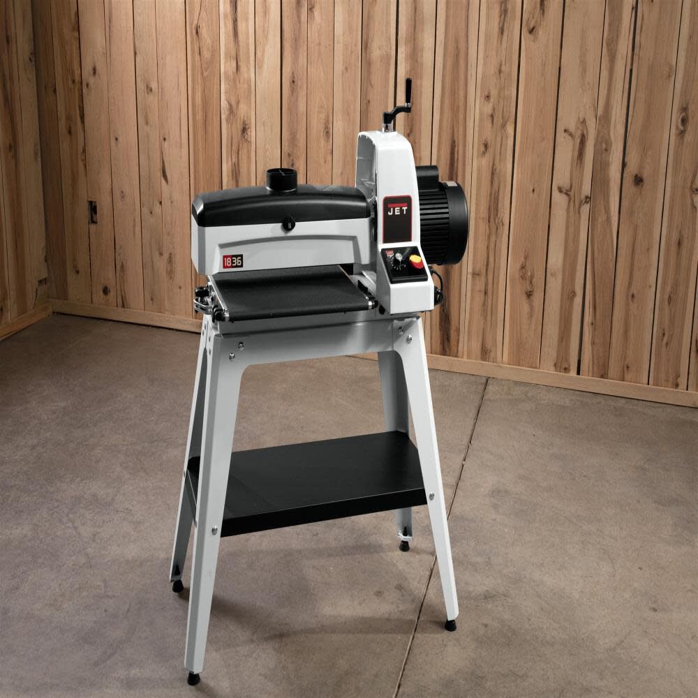 Jet JWDS-1836 Drum Sander, 1.75HP 1PH 115V, Open Stand 723530K