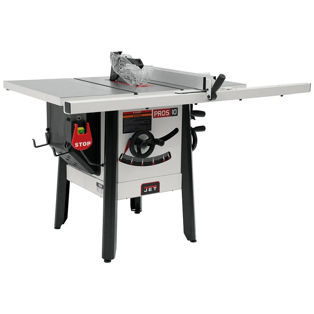 Jet JPS-10 10 in. ProShop 1.75 HP 1 PH 115V 30 in. Fence System, Cast Wing w/ Riving Knife 725000K