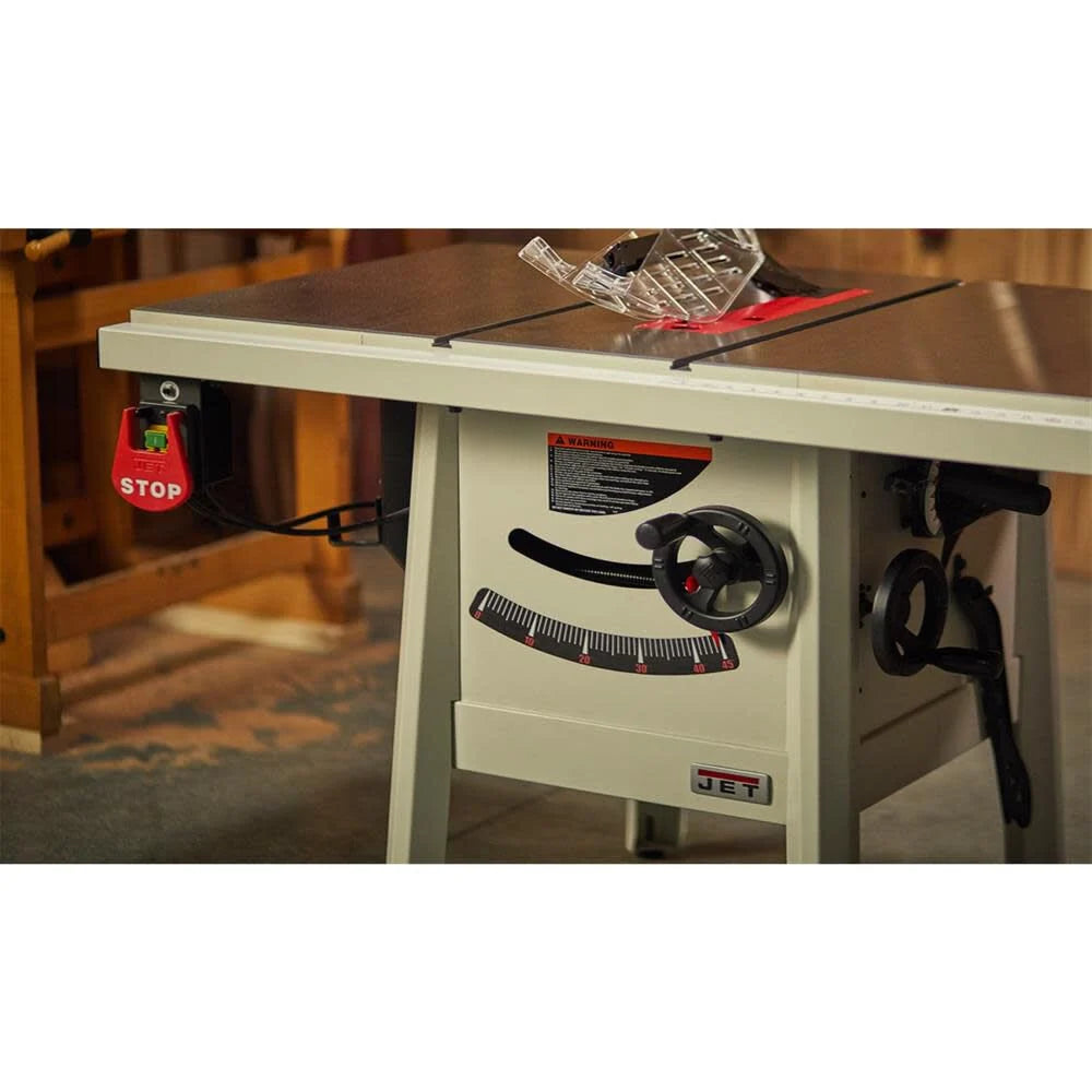 Jet JPS-10 10 in. Proshop 1.75HP 1PH 115V. 30 in. Fense System, Steel Wing w/ Riving Knife 725004K
