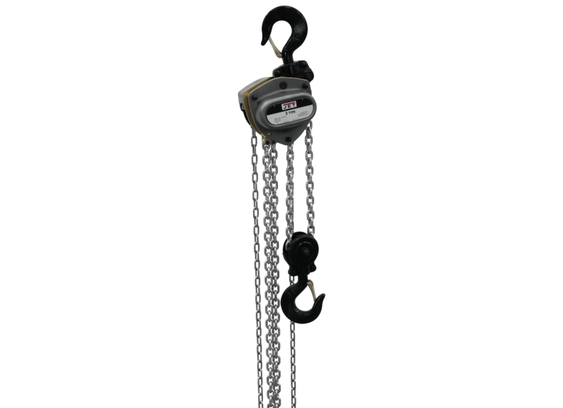 Jet L100-300WO-15, 3 Ton Hand Chain Hoist with 15 ft. Lift and Overload Protection 207115