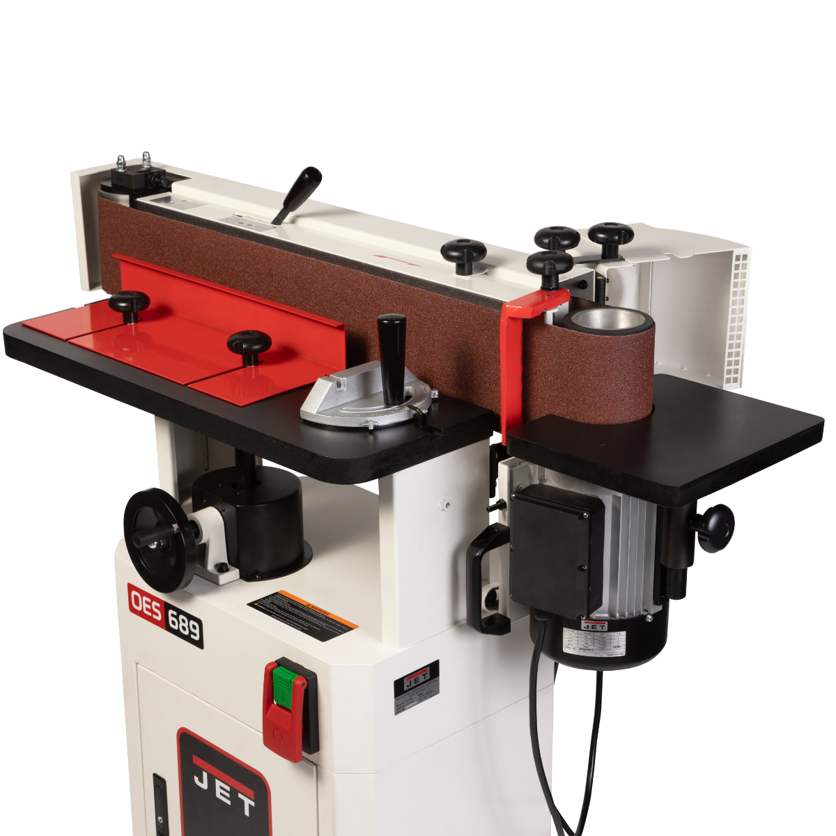 Jet Black 6" X 89" Oscillating Belt Edge Sander 1.75HP 1Ph 115/230V OES-689-BLK JT1-1372