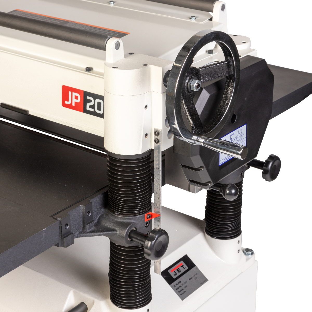 Jet Black 20" Helical Head Planer 5HP 1Ph JWP-208HH JT1-1374