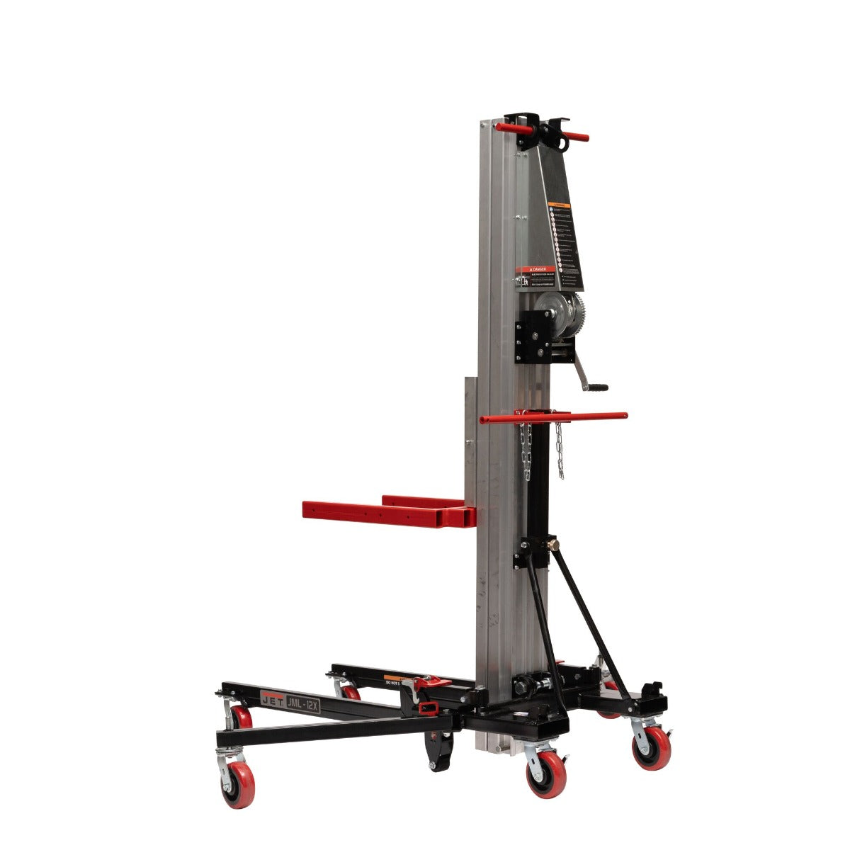 Jet 12' Material Lift JML-12X, 650 lbs, Optional Counterbalance JT1-2409
