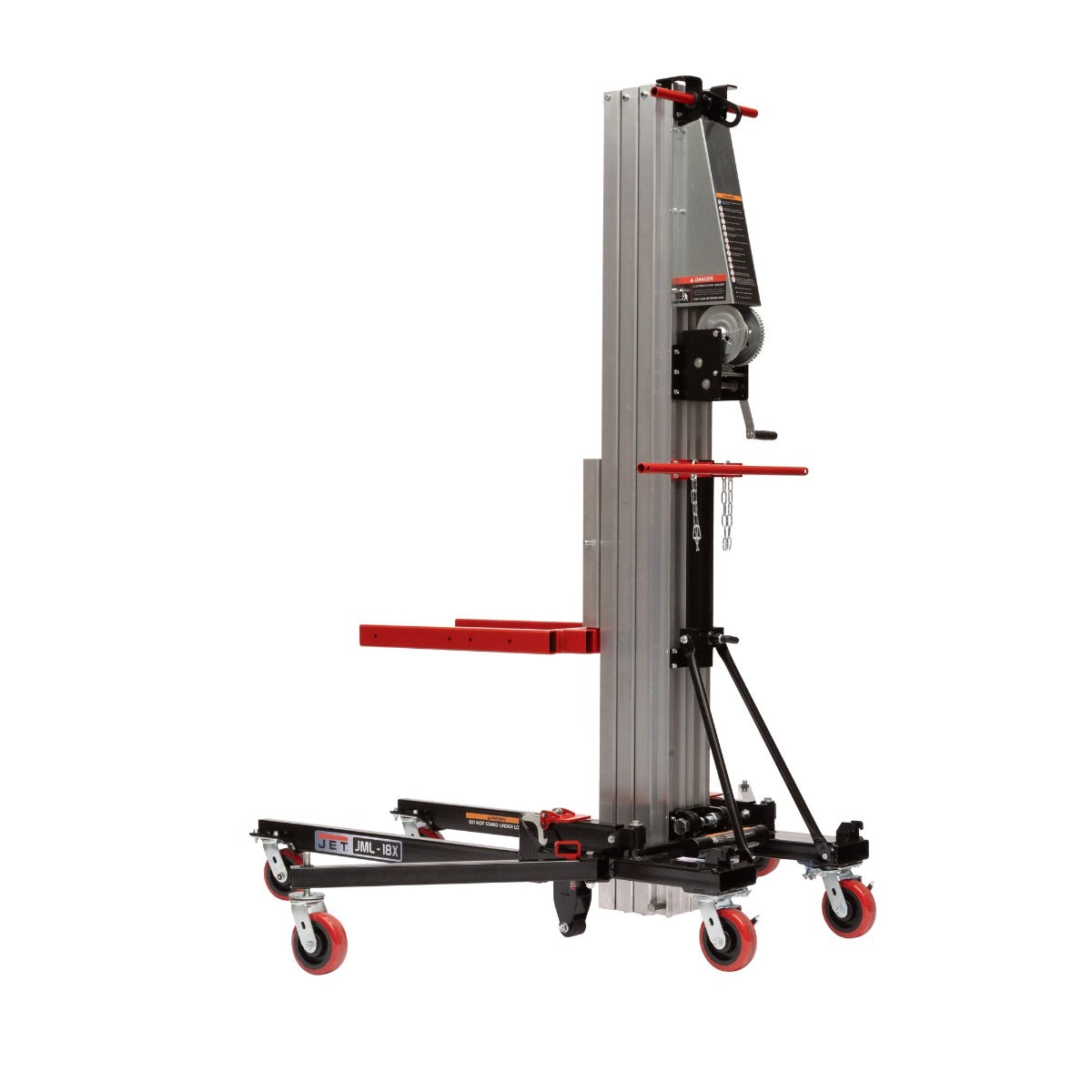 Jet 18' Material Lift JML-18X, 650 lbs, Optional Counterbalance JT1-2410