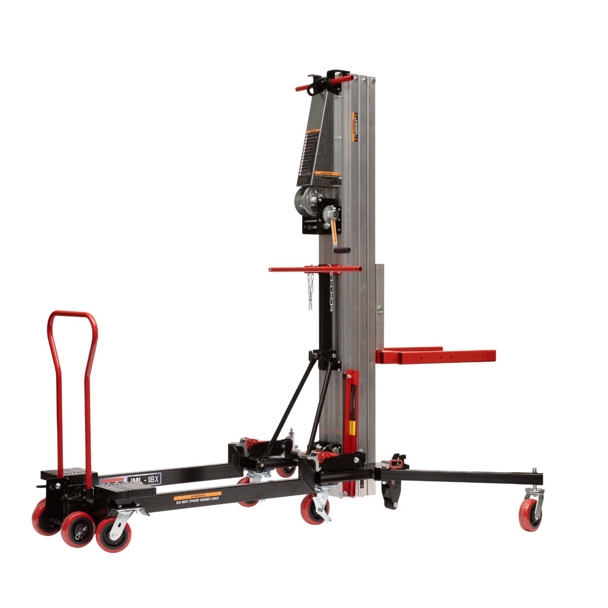 Jet 18' Material Lift JML-18X, 650 lbs, Optional Counterbalance JT1-2410