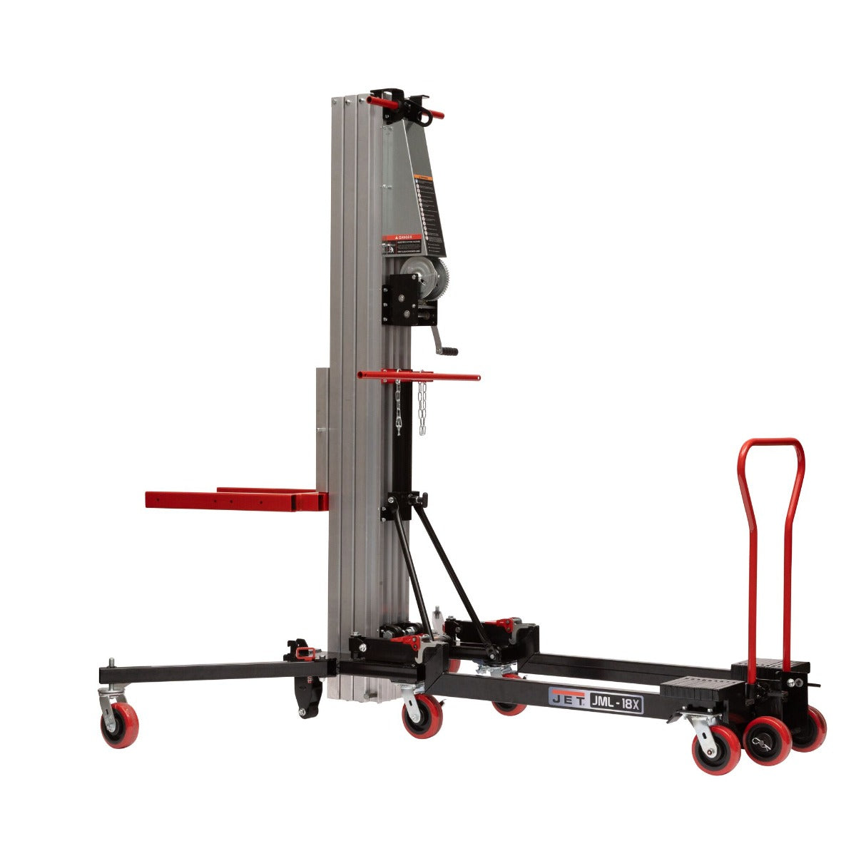 Jet 18' Material Lift JML-18X, 650 lbs, Optional Counterbalance JT1-2410