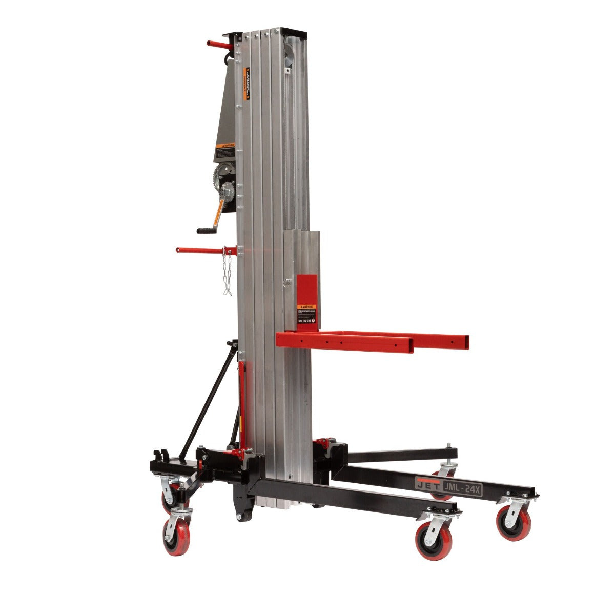 Jet 24' Material Lift JML-24X, 650 lbs, Optional Counterbalance JT1-2411