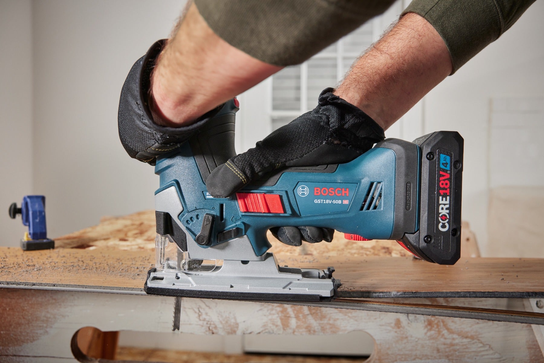 Bosch 18V Brushless Barrel-Grip Jigsaw (Bare) GST18V-50BN