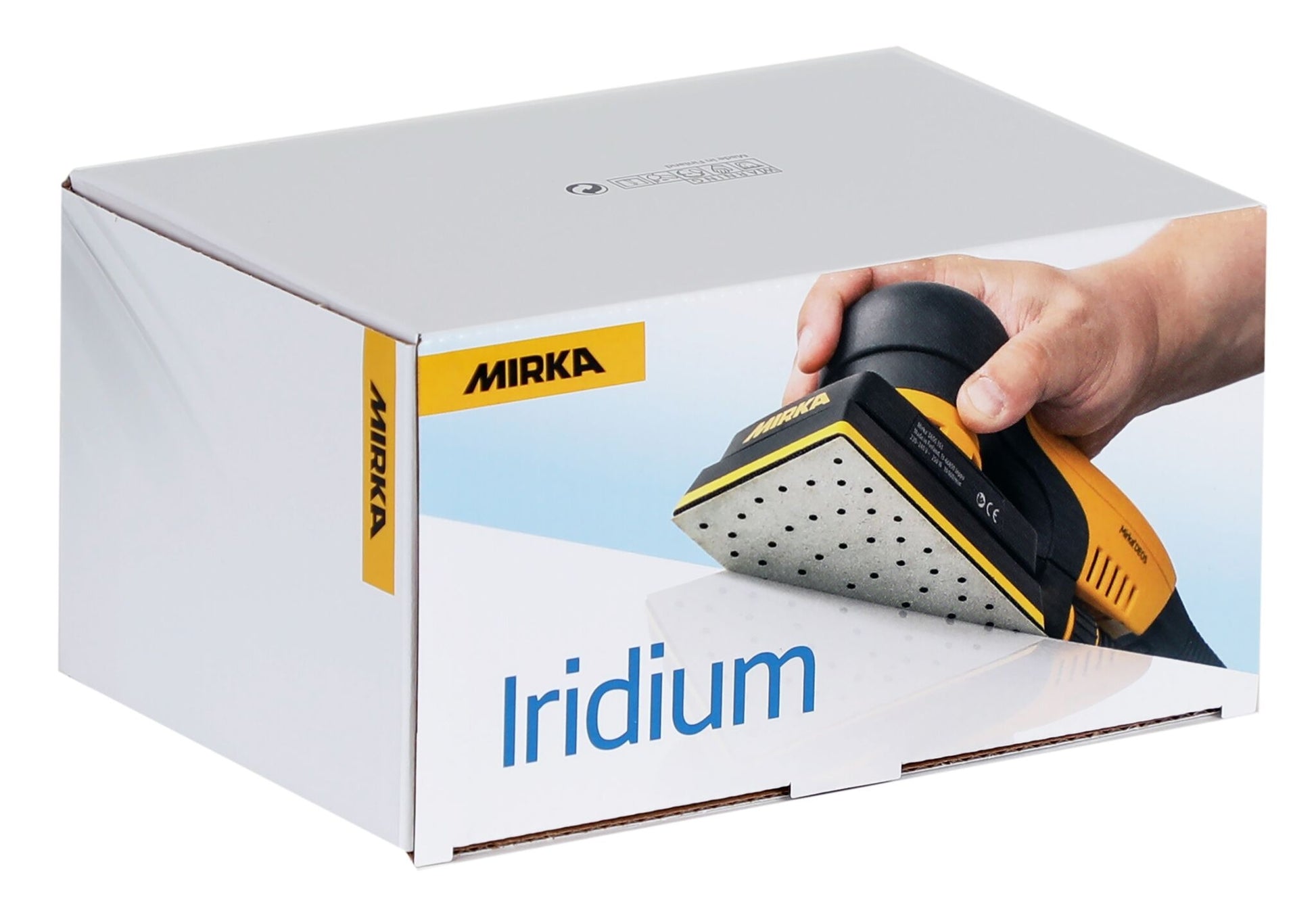 Mirka Iridium 3 x 5 in. 240G 54 Hole Grip Strip, Qty 50 24-35M-240